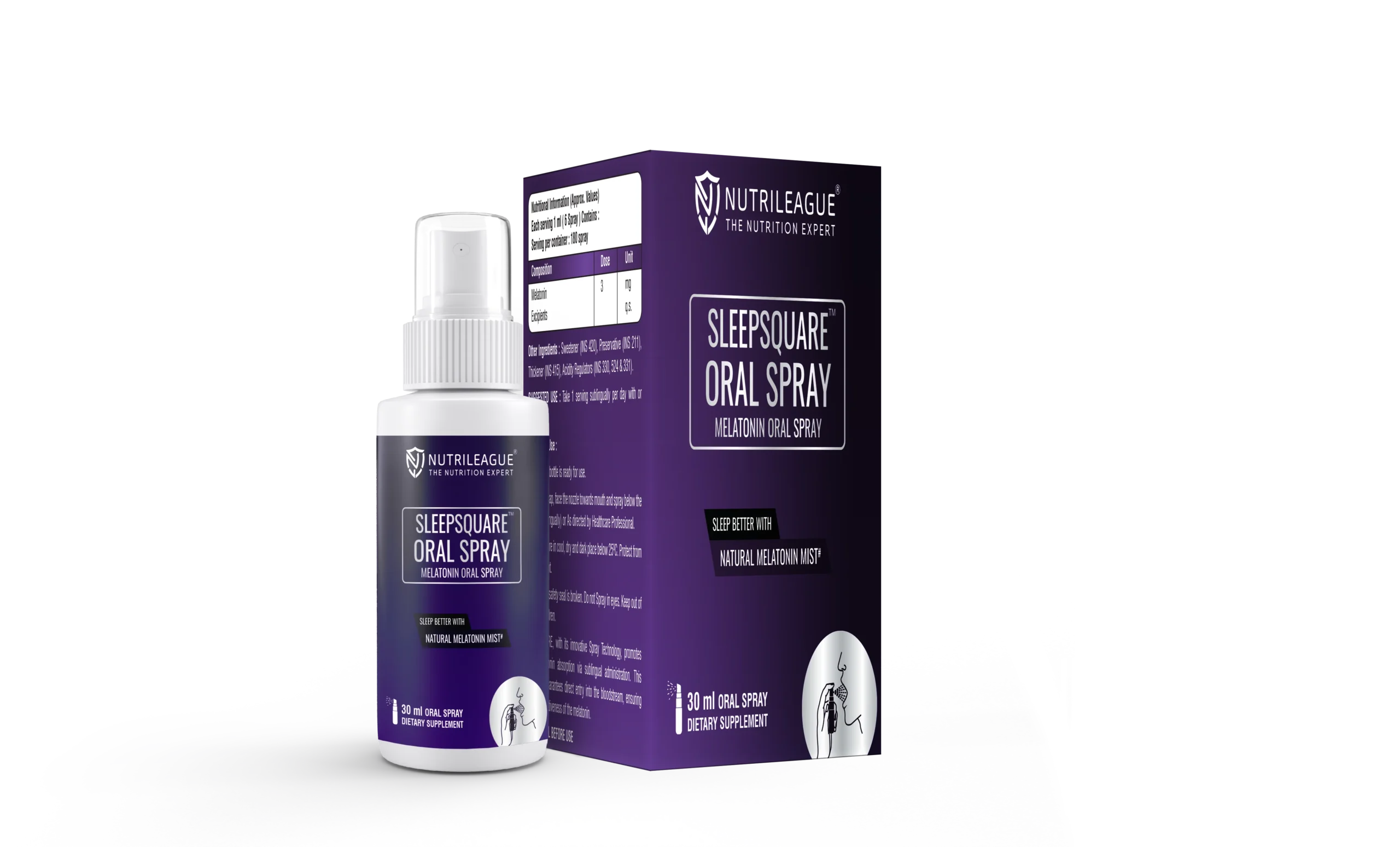 SLEEPSQUARE ORAL SPRAY