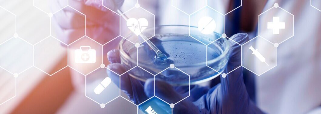 side-view-doctor-holding-petri-dish_23-2149994393