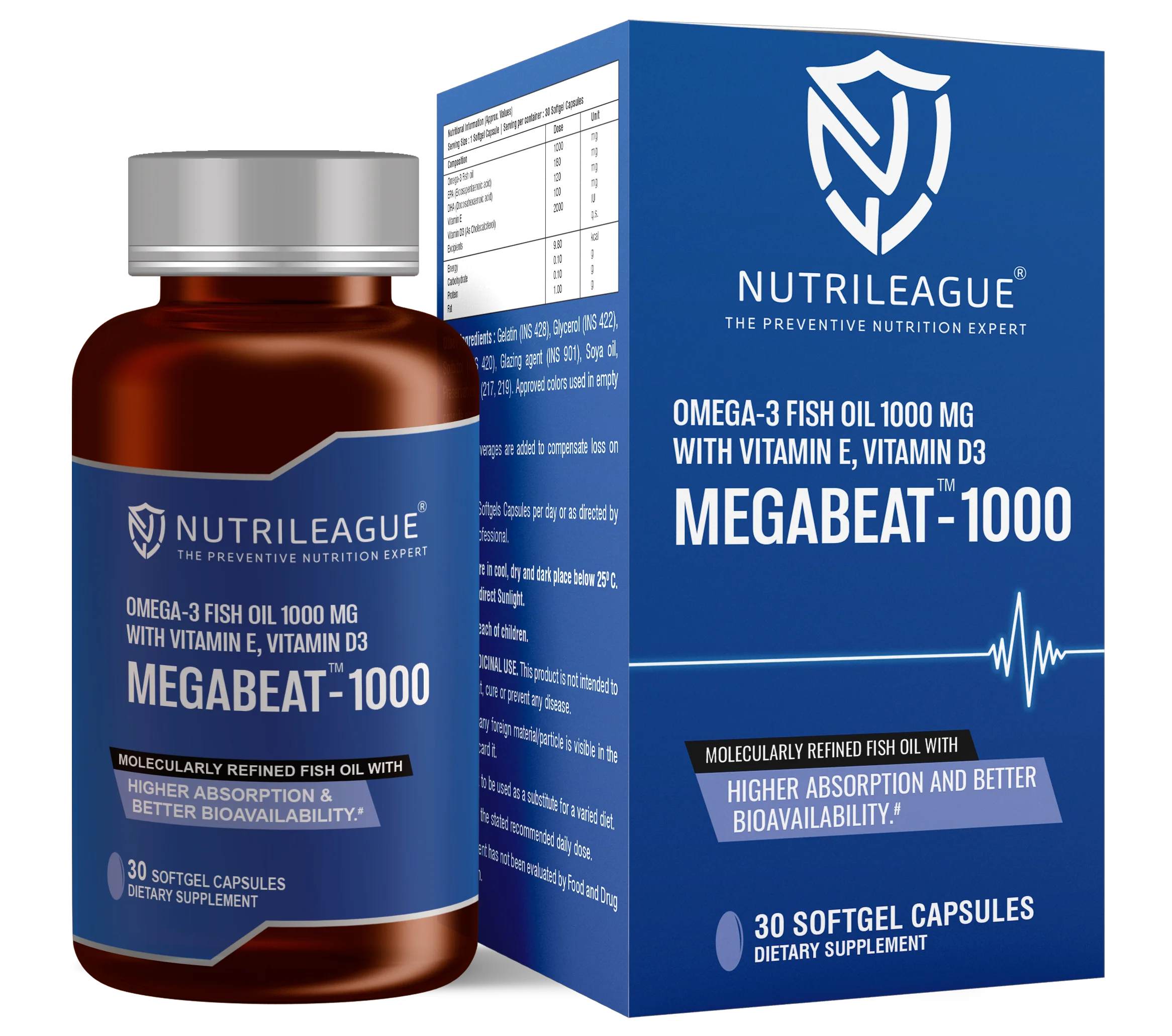MEGABEAT-1000 SOFTGEL CAPSULE